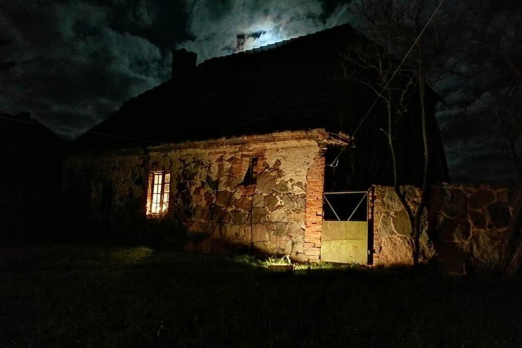 Ferienhaus Woddow Uckermark Buitenkant foto